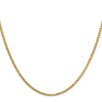 14k 1.9mm Box Chain