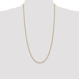 14k 1.9mm Box Chain