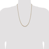 14k 2.5mm Box Chain