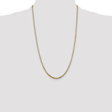 14k 2.5mm Box Chain
