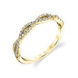 Classic Spiral Stackable Wedding Band