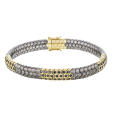 Gent Bracelet in 14k Gold with Diamonds