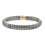 Gent Bracelet in 14k Gold with Diamonds