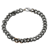 Gent Bracelet in 14k Gold with Diamonds