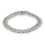 Gent Bracelet in 14k Gold with Diamonds
