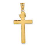14k INRI Crucifix Pendant