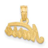 14k Nurse Pendant