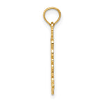 14k Double Palm Trees Pendant
