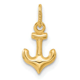 14k Anchor Charm