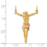 14k Two-tone Rose Corpus Pendant