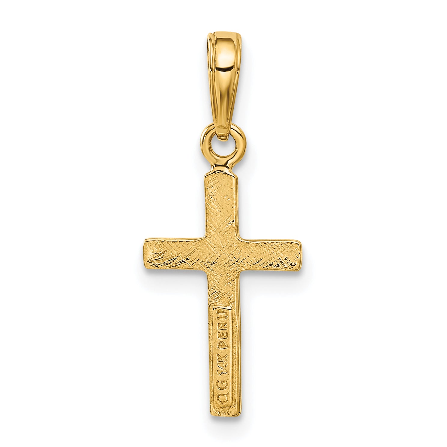 14K Cross Pendant