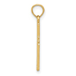 14K Cross Pendant
