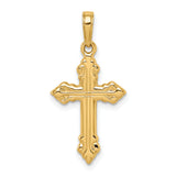 14K Cross Pendant