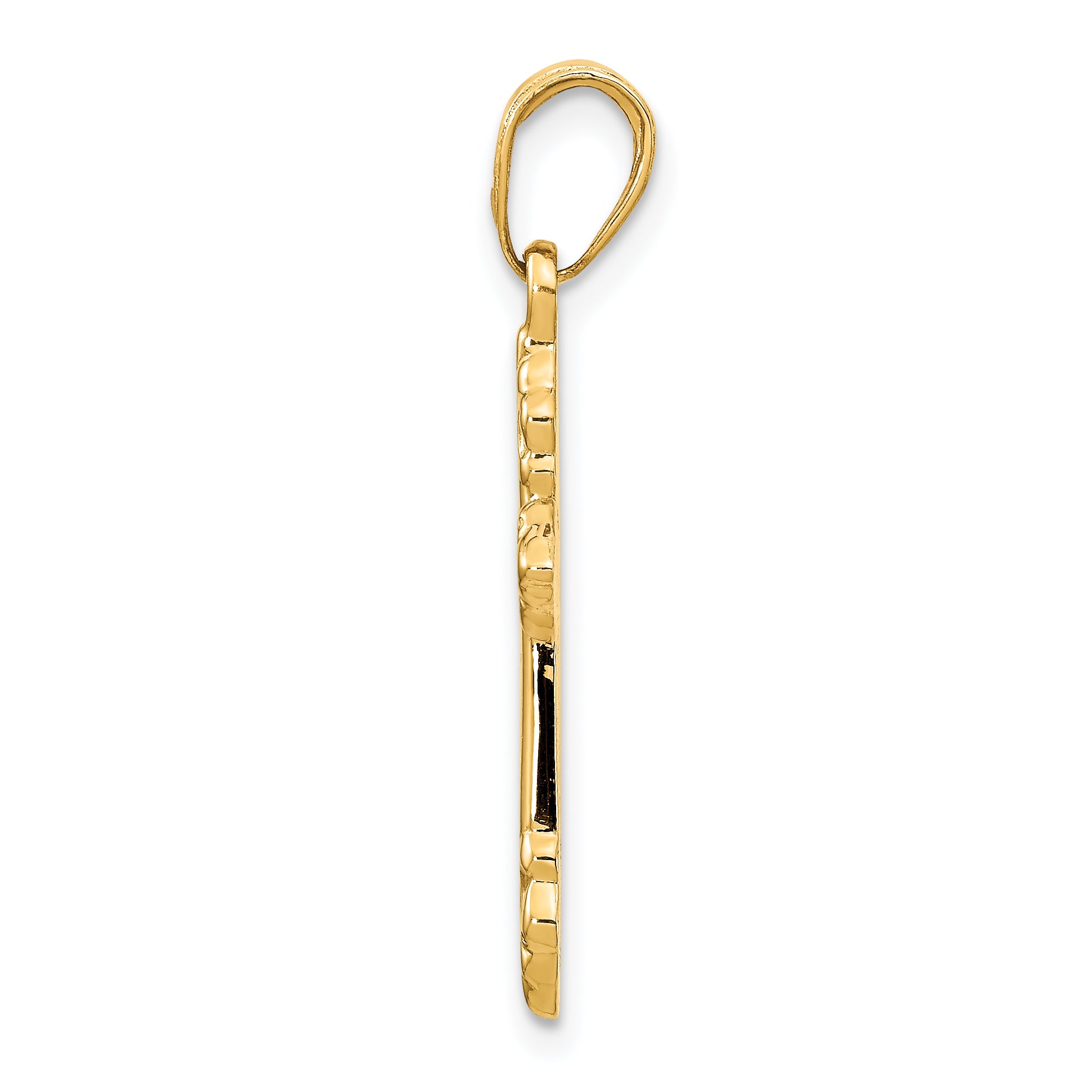 14K Cross Pendant