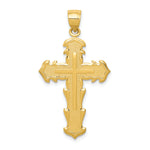 14k Passion Cross Pendant