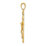 14K Crucifix Pendant