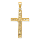 14K Crucifix Pendant