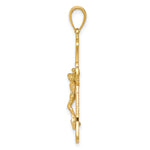 14K Crucifix Pendant