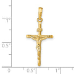 14K Stick Style Crucifix Pendant