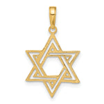 14K Star of David Pendant