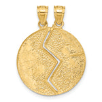 14K Break-apart Mizpah Pendant