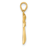 14K Polished Cross Pendant