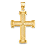 14k Polished Latin Cross Pendant