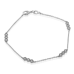 Bracelet in 18k Gold with Diamonds