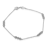Bracelet in 18k Gold with Diamonds