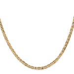 14k 3mm Concave Anchor Chain