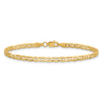 14k 3mm Concave Anchor Chain