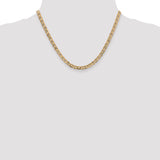 14k 4.5mm Concave Anchor Chain