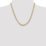 14k 4.5mm Concave Anchor Chain