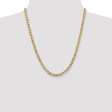 14k 4.5mm Concave Anchor Chain