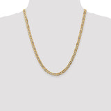 14k 5.25mm Concave Anchor Chain