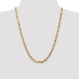 14k 5.25mm Concave Anchor Chain
