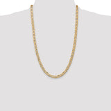 14k 6.25mm Concave Anchor Chain