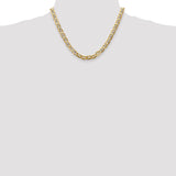 14k 7mm Concave Anchor Chain
