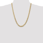 14k 7mm Concave Anchor Chain