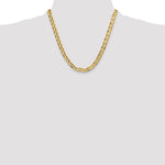 14k 8mm Concave Anchor Chain