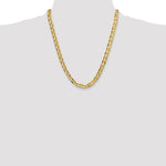 14k 8mm Concave Anchor Chain