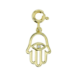 Pendant in 14k Gold with Diamonds