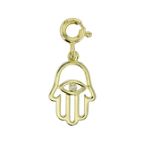 Pendant in 14k Gold with Diamonds