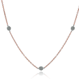 Necklace in 18k Gold with Diamonds