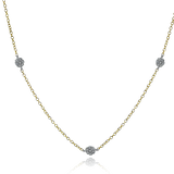 Necklace in 18k Gold with Diamonds