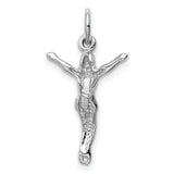 14k White Gold Jesus Charm