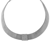 Choker in 18k Gold with Diamonds