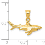 14K Shark Pendant