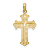 14K Passion Cross Pendant