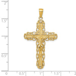 14k Crucifix Pendant